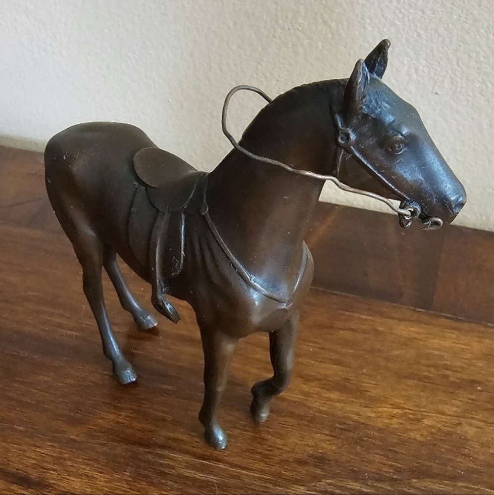 Vintage Jennings Brothers Bronze Horse Figurine